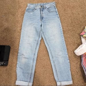 Brandy Melville John Galt brand jeans. Cuffed on bottom.